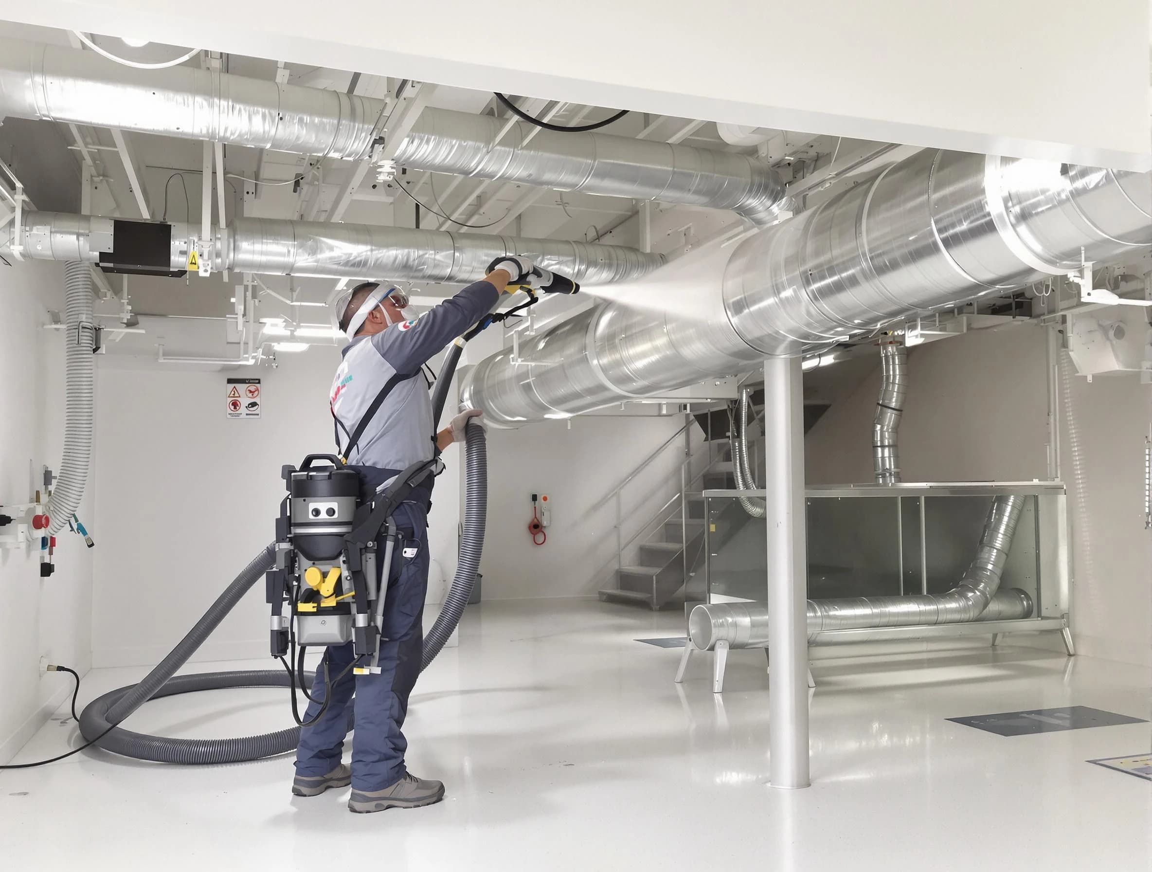 Professional central duct cleaning by Superior Air Duct Cleaning in Superior