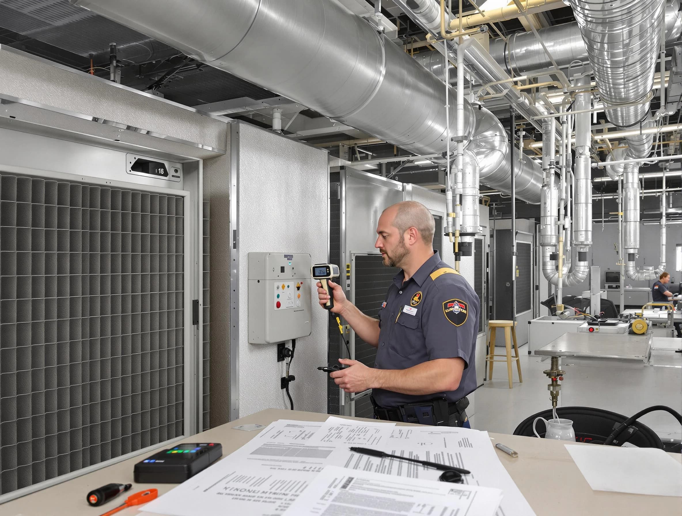 Professional filter system inspection by Superior Air Duct Cleaning in Superior