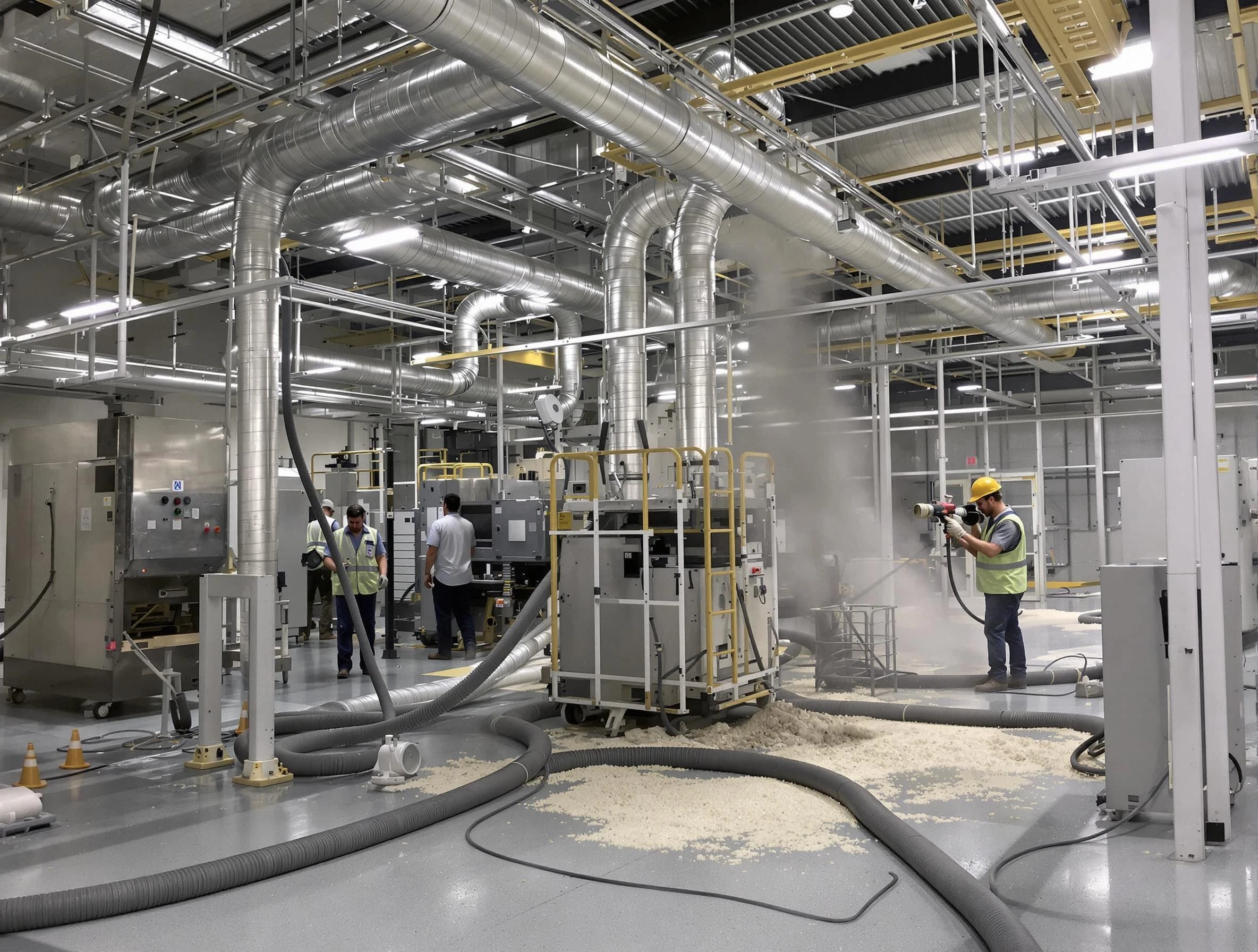 Heavy-duty industrial duct cleaning by Superior Air Duct Cleaning in Superior