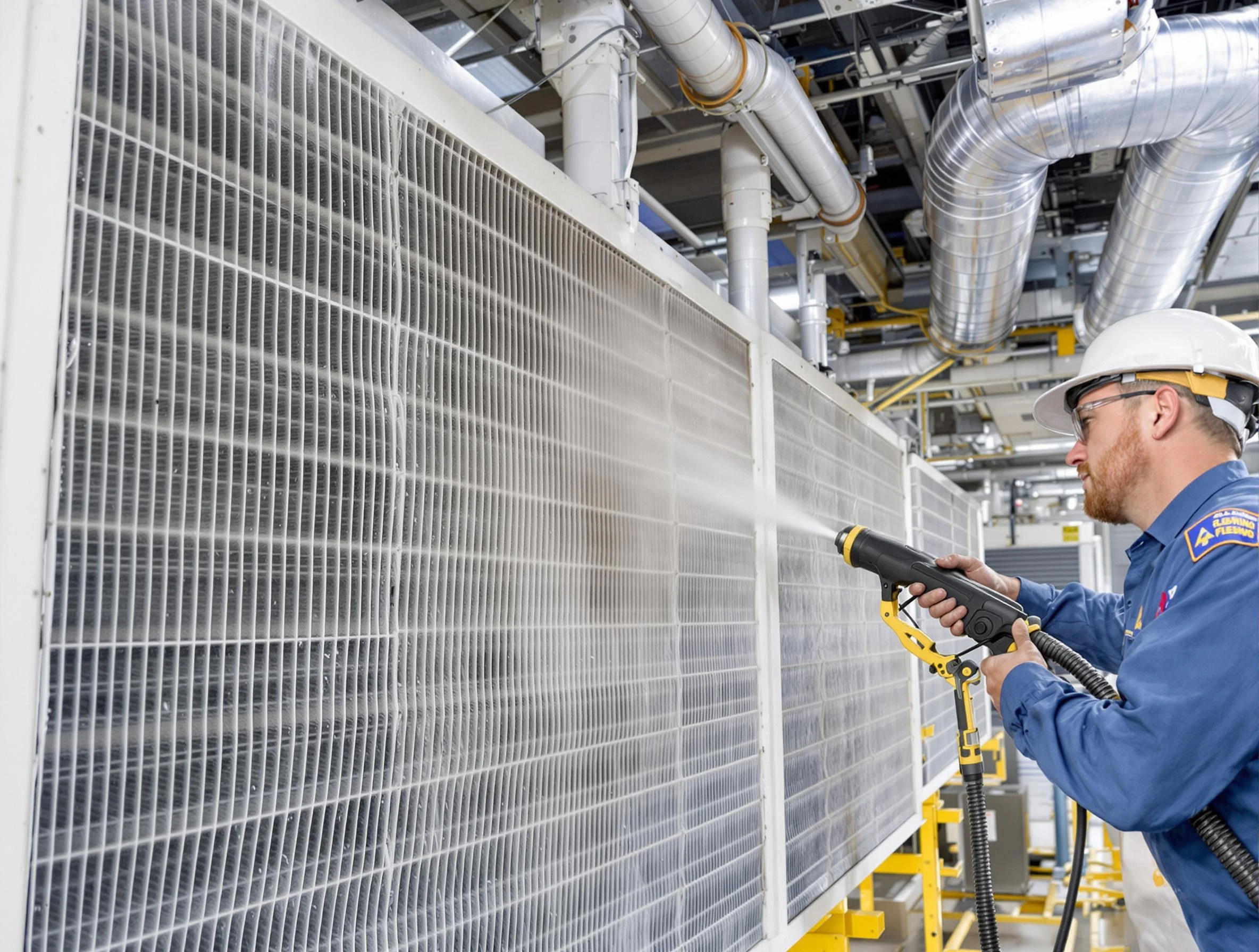 Professional commercial coil cleaning by Superior Air Duct Cleaning in Superior