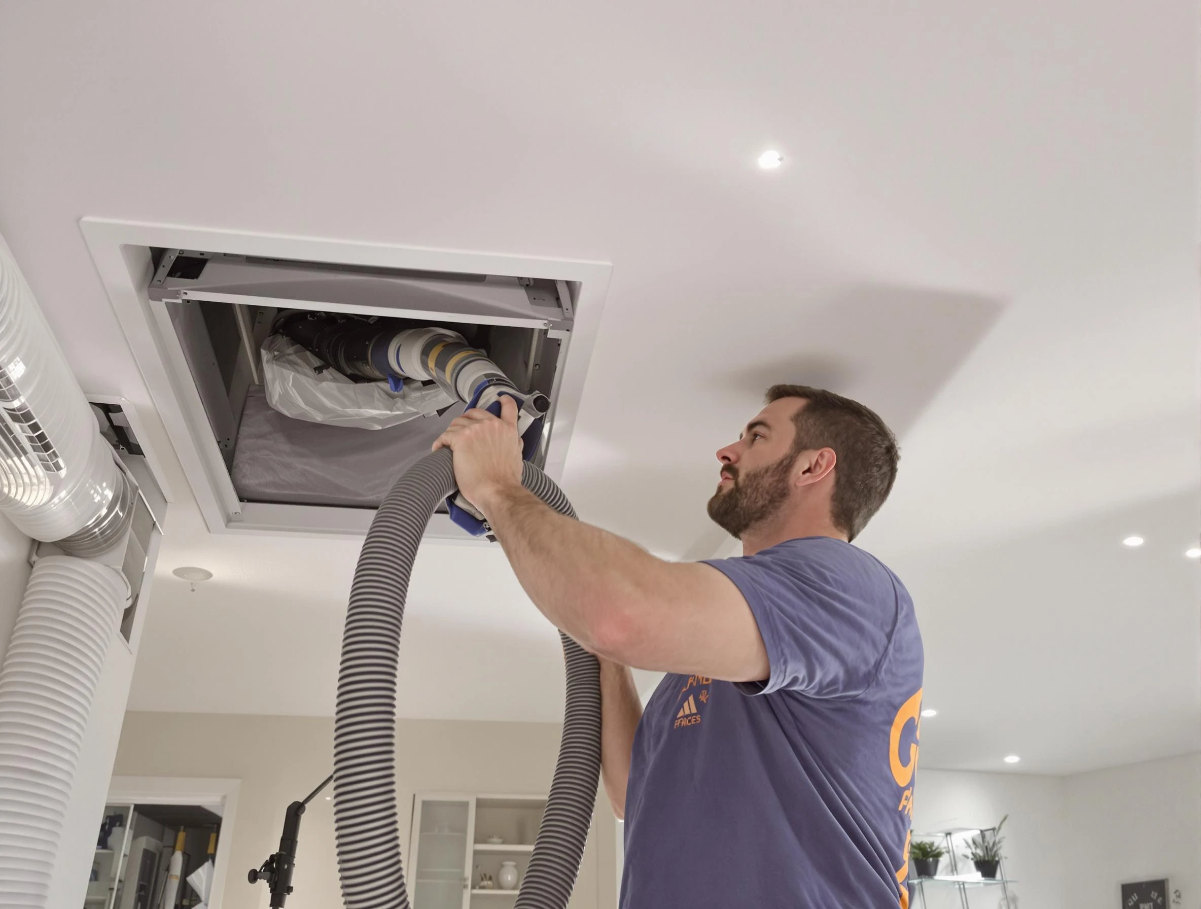 Precision indoor duct cleaning by Superior Air Duct Cleaning in Superior