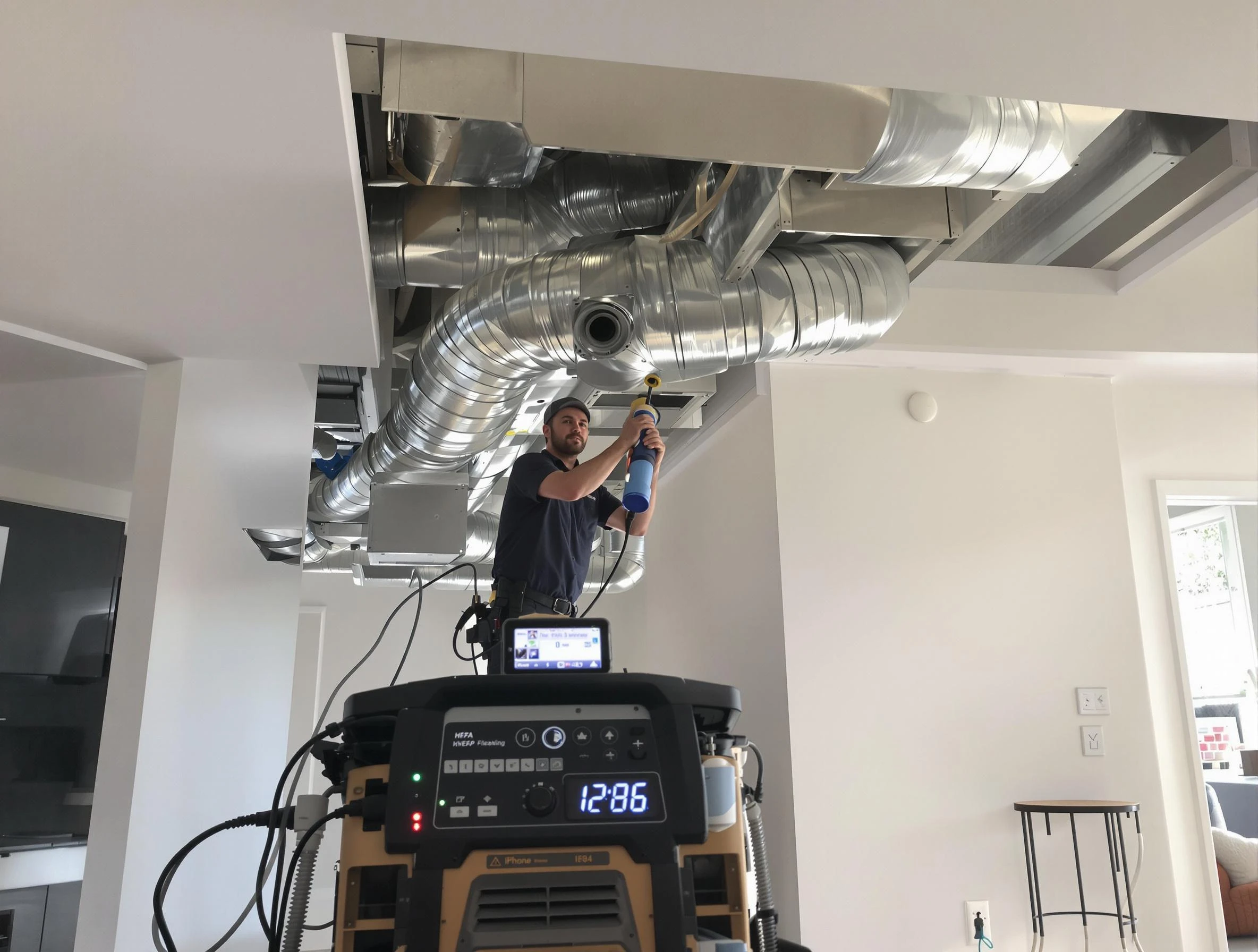 Advanced pure air duct cleaning by Superior Air Duct Cleaning in Superior